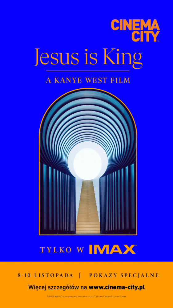  „Jesus Is King”  Kanyego Westa w Cinema City IMAX®!